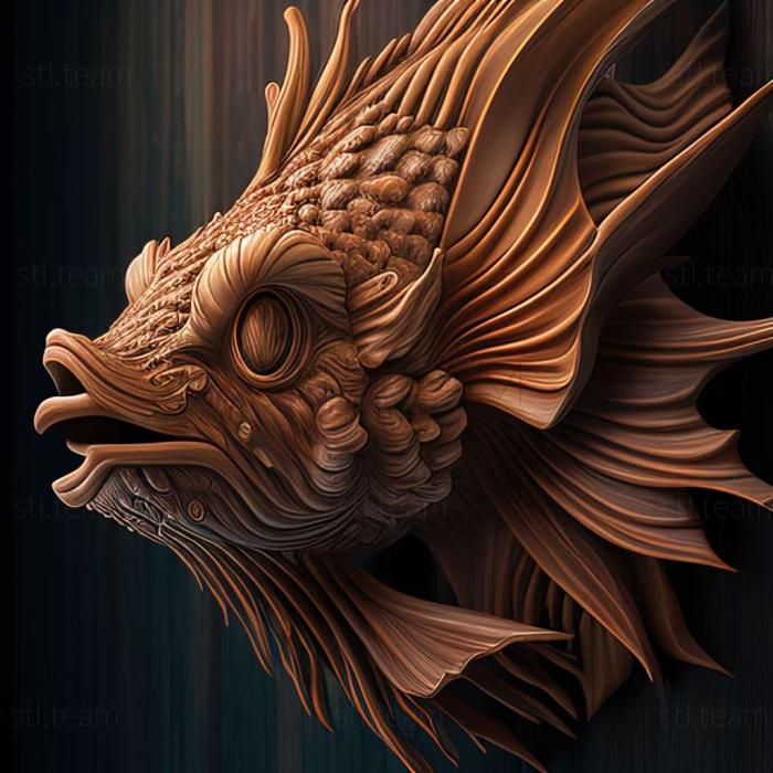 Animals Lionhead fish